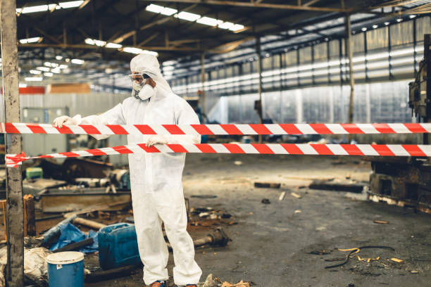 Professional Hoarding Cleanup technician working in Marshall, WA